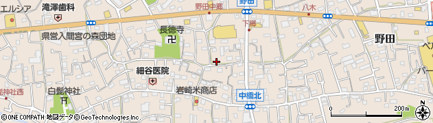 埼玉県入間市野田660周辺の地図