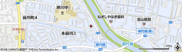 埼玉県川口市安行領根岸406周辺の地図