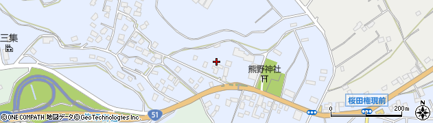 千葉県成田市桜田857周辺の地図