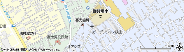 埼玉県狭山市北入曽790周辺の地図