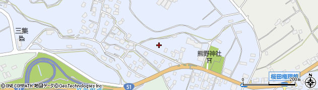 千葉県成田市桜田886周辺の地図