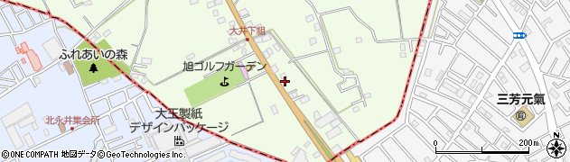 埼玉県ふじみ野市大井813周辺の地図