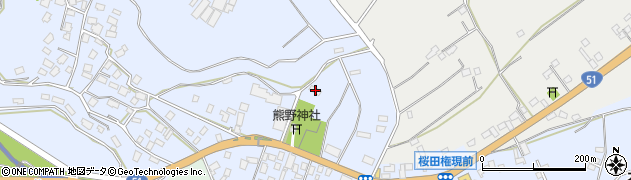千葉県成田市桜田943周辺の地図