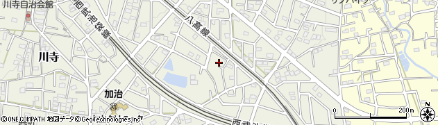 埼玉県飯能市笠縫133周辺の地図