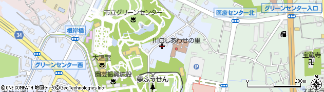 埼玉県川口市安行領根岸3760周辺の地図