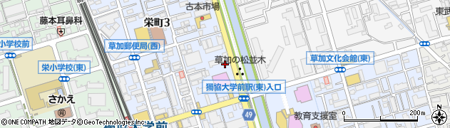 栄第1公園周辺の地図
