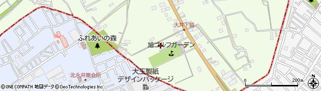 埼玉県ふじみ野市大井837-25周辺の地図