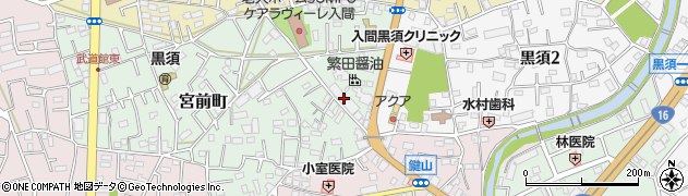 繁田醤油株式会社周辺の地図