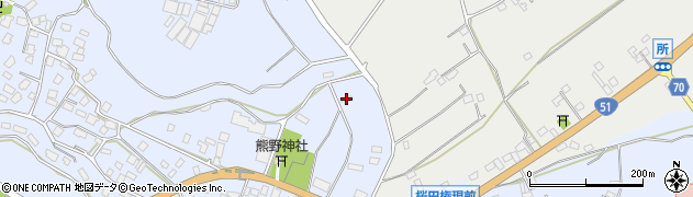 千葉県成田市桜田1265周辺の地図