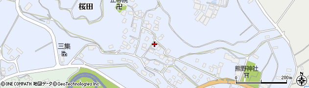 千葉県成田市桜田805周辺の地図