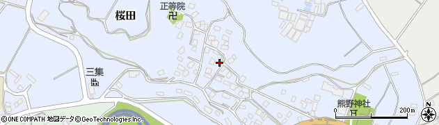 千葉県成田市桜田700周辺の地図