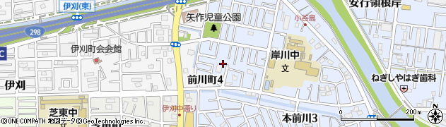 埼玉県川口市安行領根岸360周辺の地図