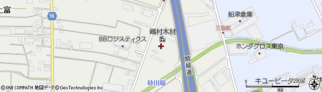 埼玉県入間郡三芳町上富2287周辺の地図