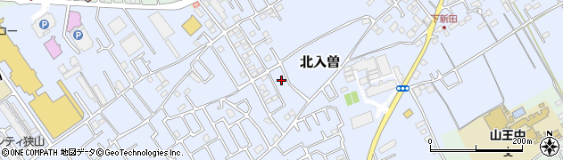 埼玉県狭山市北入曽560周辺の地図
