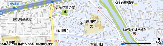 埼玉県川口市安行領根岸428周辺の地図