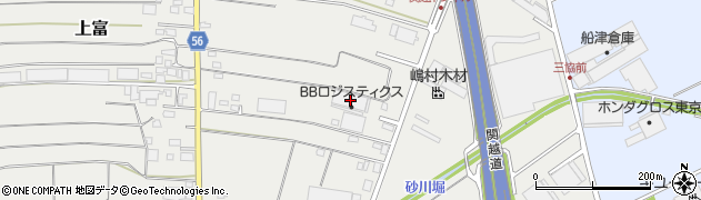 埼玉県入間郡三芳町上富2099周辺の地図
