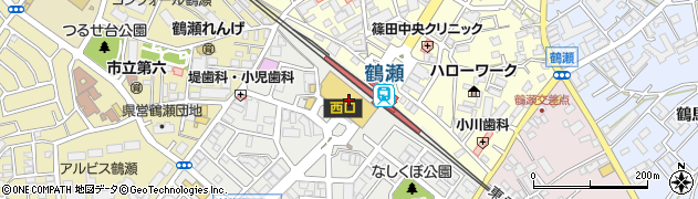 みずほ銀行東武ストア鶴瀬駅ビル店 ＡＴＭ周辺の地図