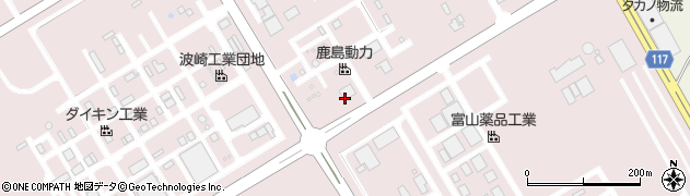 鹿島動力株式会社周辺の地図