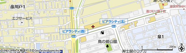 株式会社ヤマダ・ウッドハウス　三郷店周辺の地図