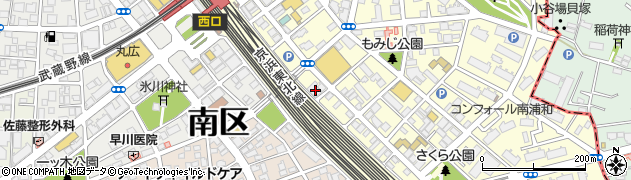株式会社ミリオン楽器　南浦和センター周辺の地図