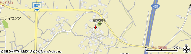 成井コミュニティセンター周辺の地図