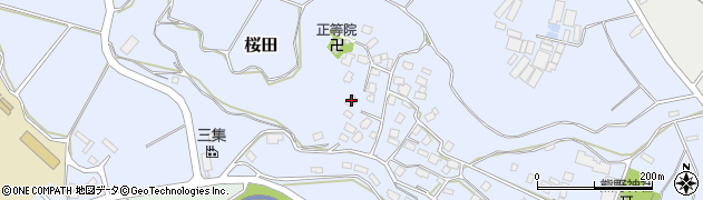 千葉県成田市桜田581周辺の地図