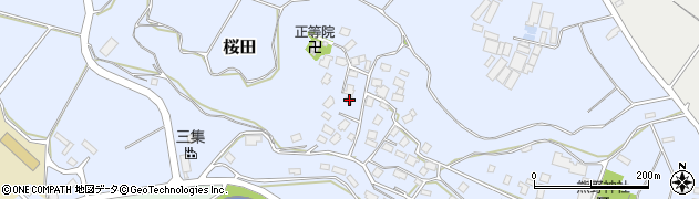 千葉県成田市桜田661-1周辺の地図