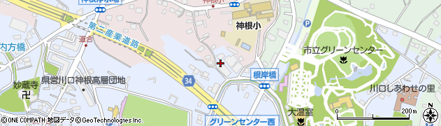 埼玉県川口市安行領根岸2217周辺の地図