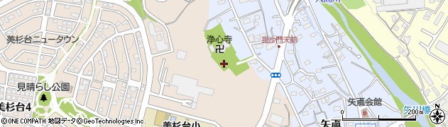 埼玉県飯能市矢颪221周辺の地図