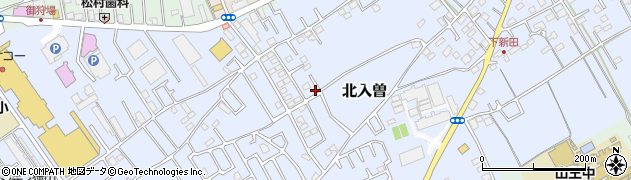 埼玉県狭山市北入曽558-10周辺の地図