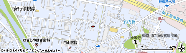 埼玉県川口市安行領根岸周辺の地図