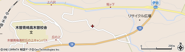 長野県木曽郡木曽町福島伊谷1615周辺の地図