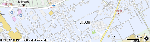 埼玉県狭山市北入曽558-7周辺の地図