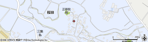 千葉県成田市桜田661周辺の地図