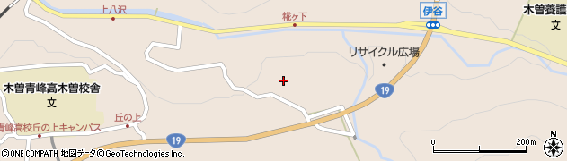 長野県木曽郡木曽町福島伊谷1590周辺の地図