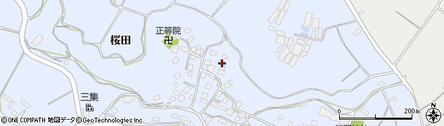 千葉県成田市桜田708周辺の地図