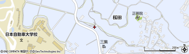 千葉県成田市桜田500周辺の地図