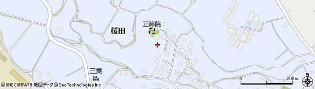 千葉県成田市桜田582周辺の地図