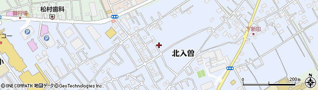 埼玉県狭山市北入曽558-9周辺の地図