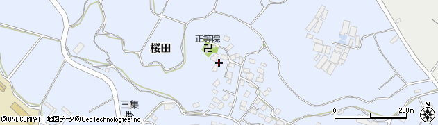 千葉県成田市桜田583周辺の地図