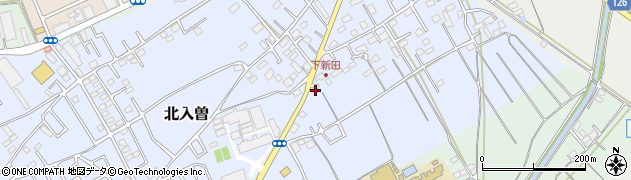 埼玉県狭山市北入曽78周辺の地図