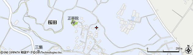 千葉県成田市桜田711-1周辺の地図