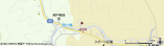 埼玉県飯能市下直竹470周辺の地図