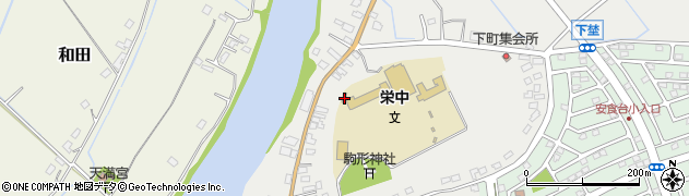 千葉県印旛郡栄町安食93周辺の地図
