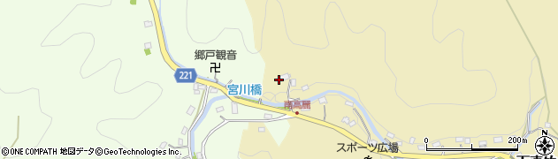 埼玉県飯能市下直竹472周辺の地図