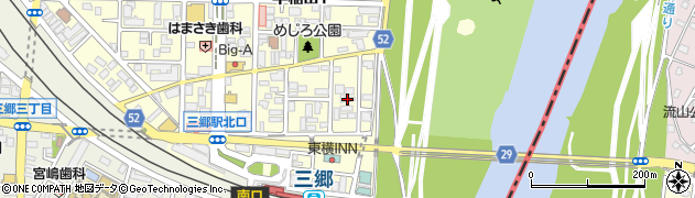 埼玉キーステーション三郷駅前周辺の地図
