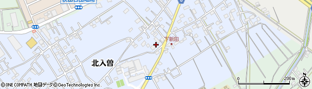埼玉県狭山市北入曽617周辺の地図