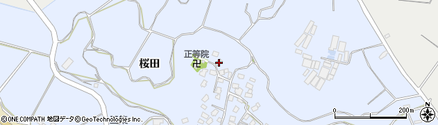 千葉県成田市桜田658周辺の地図