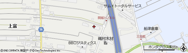 埼玉県入間郡三芳町上富2079周辺の地図