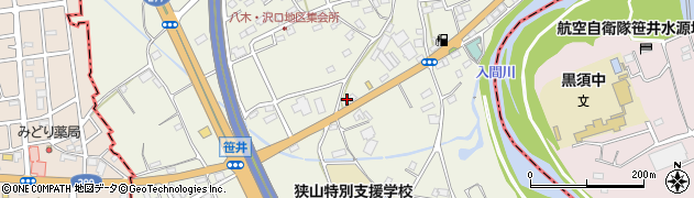 埼玉県狭山市笹井2983周辺の地図